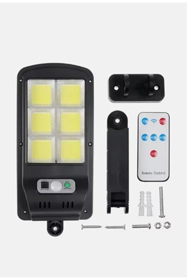 4 Adet Güneş Enerjili Akşam Otomatik Yanan Aydınlatma Projektörü